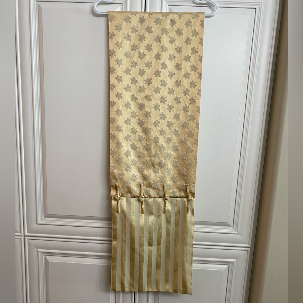 Gold Coloured 79.5” Long Table Runner